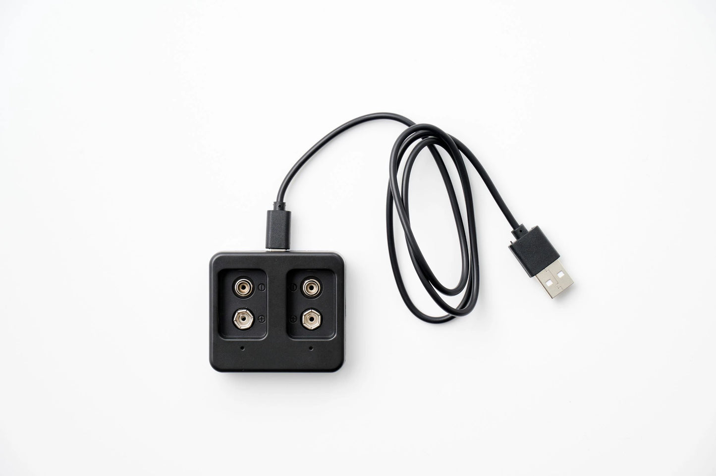 TOKIO Lab 9V 充電式 電池 1個 充電器付 USB充電ケーブル 500mAh 006P電池 PSE RoHS CE対応 外出先 旅行