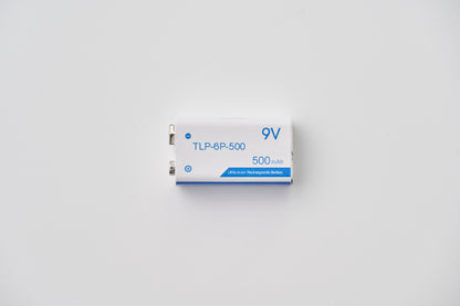 TOKIO Lab 9V 充電式 電池 1個 充電器付 USB充電ケーブル 500mAh 006P電池 PSE RoHS CE対応 外出先 旅行
