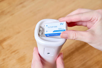 TOKIO Lab 9V 充電式 電池 1個 充電器付 USB充電ケーブル 500mAh 006P電池 PSE RoHS CE対応 外出先 旅行