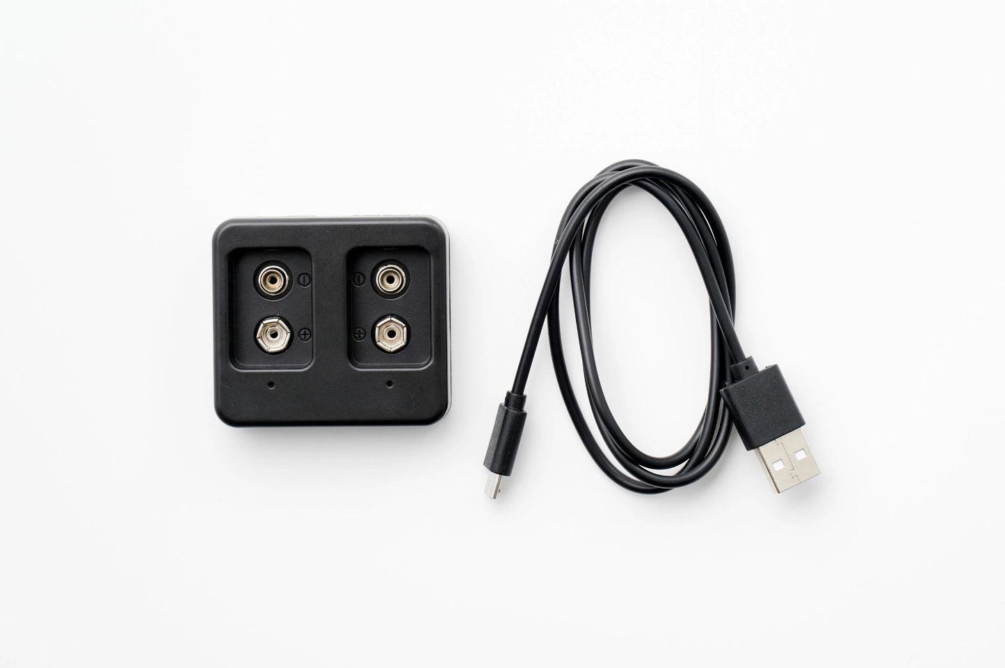 TOKIO Lab 9V 充電式 電池 1個 充電器付 USB充電ケーブル 500mAh 006P電池 PSE RoHS CE対応 外出先 旅行