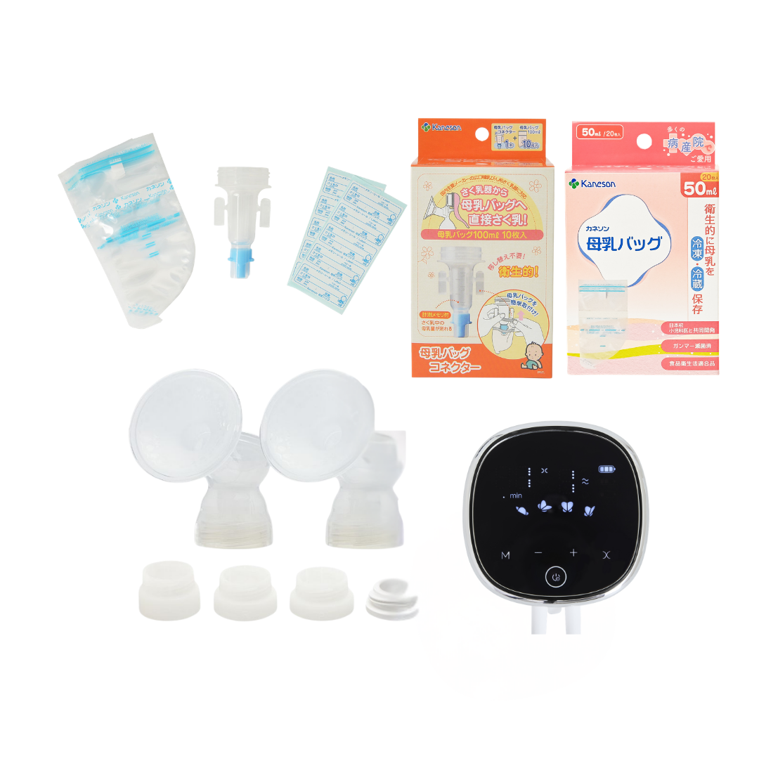 電動搾乳器 Latchii-light (ラッチーライト) 両胸 電動 搾乳器 ダブル搾乳 搾乳 搾乳機 出産 時短