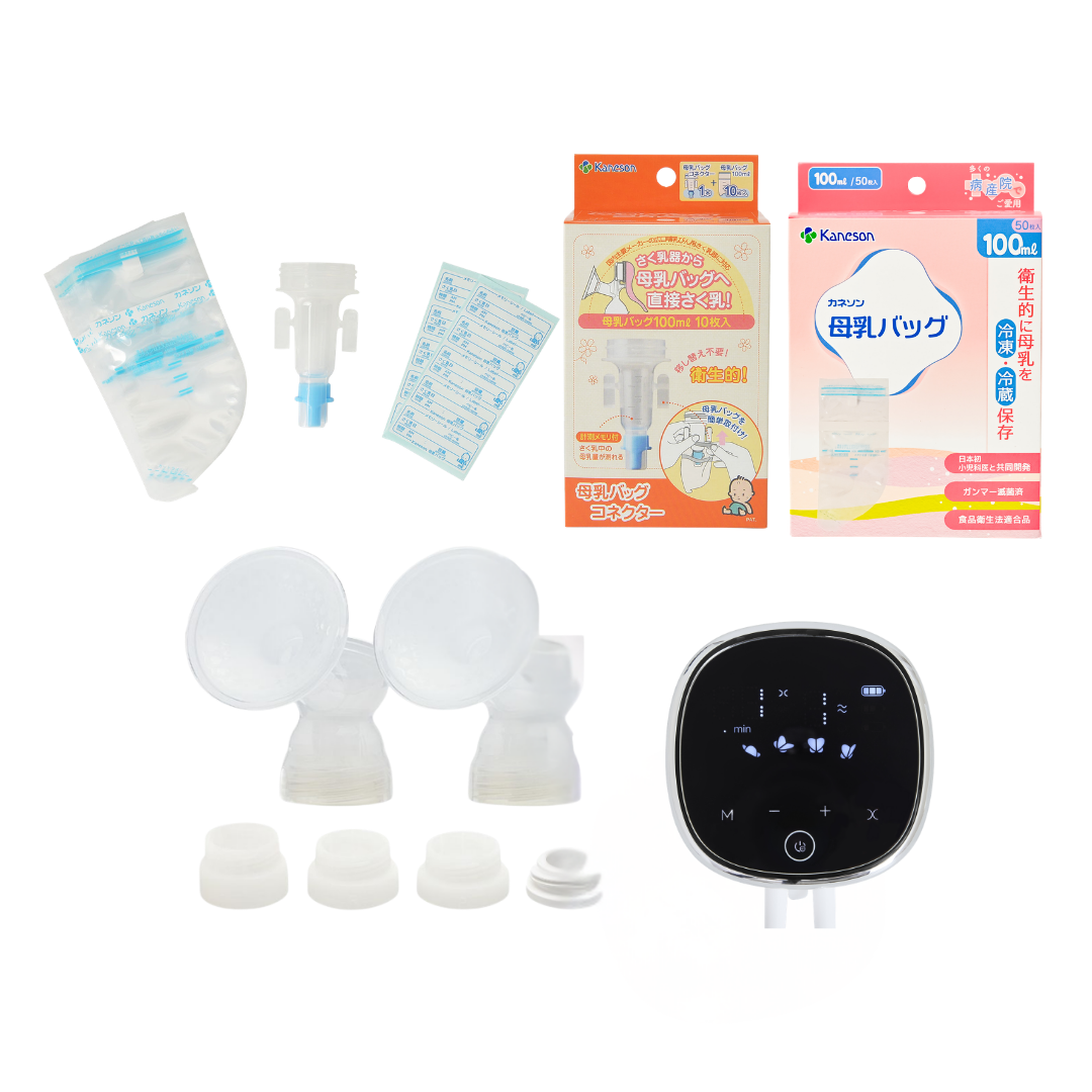 電動搾乳器 Latchii-light (ラッチーライト) 両胸 電動 搾乳器 ダブル搾乳 搾乳 搾乳機 出産 時短