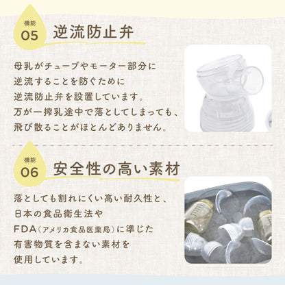 電動搾乳器 Latchii handy  (ラッチーハンディー)  電動 搾乳器 コンパクト 搾乳 搾乳機 出産 時短